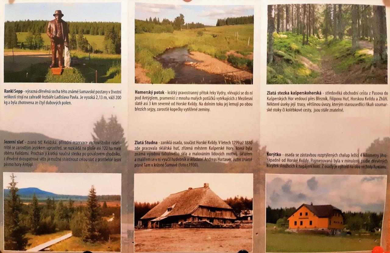 Horska Kvilda - Ubytovani U Chvalu Eksteriør billede